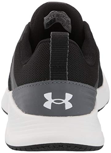 Under Armour Women's Charged Breathe 3 Cross Trainer, Black/White