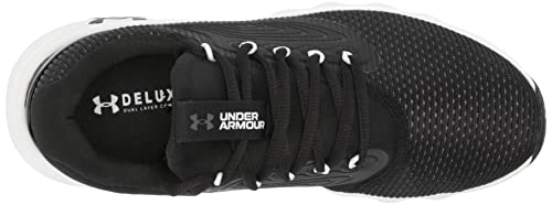 Under Armour Women's Charged Vantage 2 Sneaker, Black, 7.5