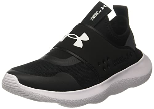 Under Armour Women's Runplay Sneakers, Black/White, Size 8.5