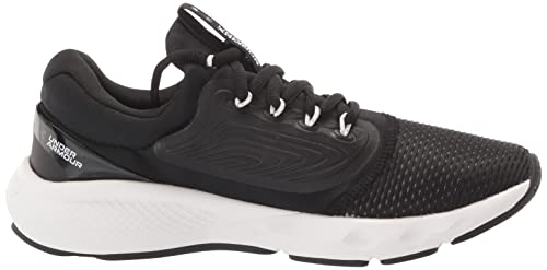 Under Armour Women's Charged Vantage 2 Sneaker, Black, 7.5