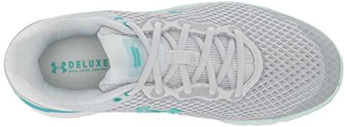 Under Armour Women's Running Shoe, Halo Gray/Neptune color, 8.5