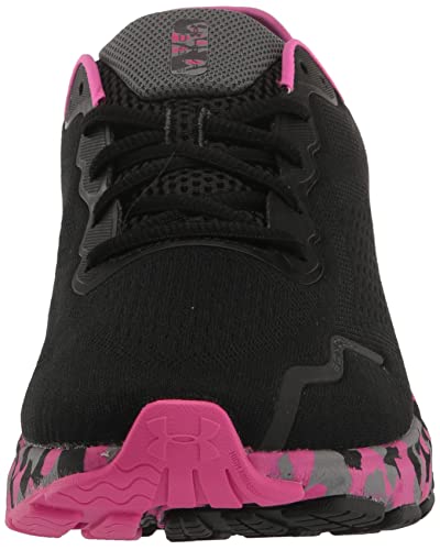 Under Armour HOVR Sonic 6 Camo Sneakers, Black/Pink, 8.5