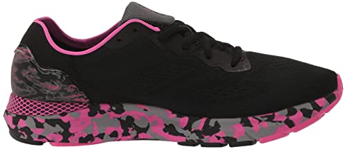 Under Armour HOVR Sonic 6 Camo Sneakers, Black/Pink, 8.5
