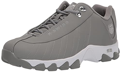 K-Swiss Men's ST329 CMF Neutral Gray/Silver Sneaker