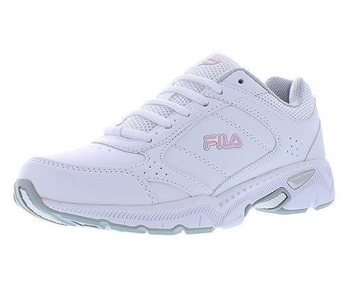 Fila Valant 5 White/Pink/Silver Sneakers - Size 11