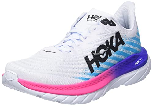 Hoka Mach Men's Running Shoe WhiteBlue