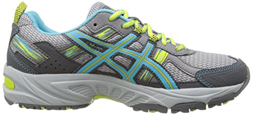ASICS Gel-Venture 5 Women's Running Shoe, Silver/Turquoise/Lime
