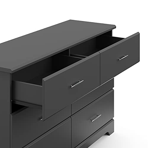 Brookside 6 Drawer Double Dresser for Kids
