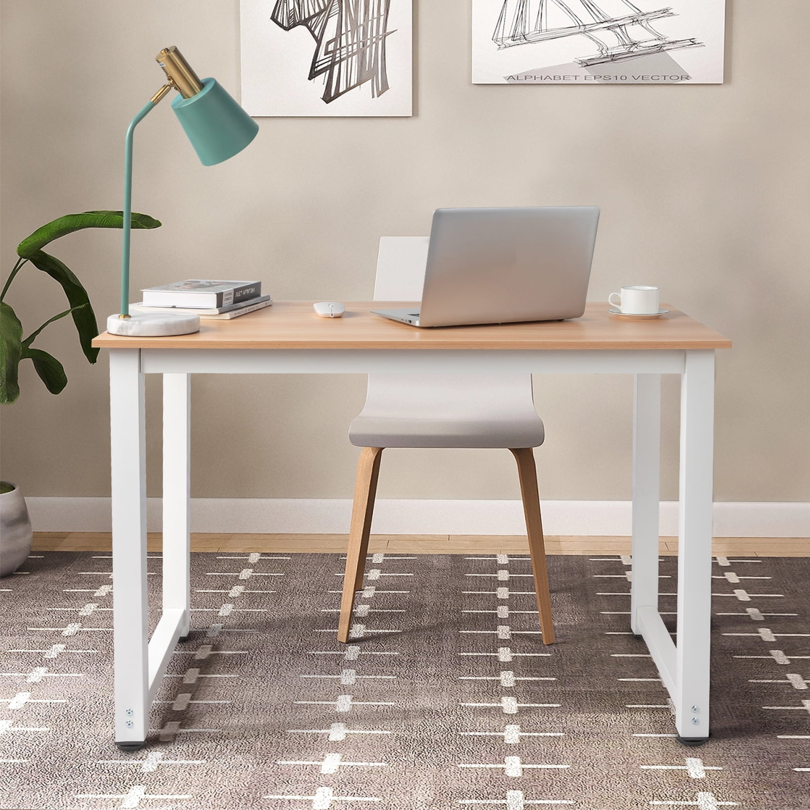 Wooden Computer Desk for Home Office