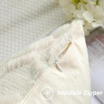 Beige Faux Fur Cushion Covers - Set of 2