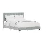 Hillsdale's Reece Channel Stitched Queen Bed in Grey