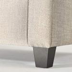 ZINUS Josh Sofa Couch / Easy, Tool-Free Assembly, Beige