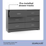 Brookside 6 Drawer Double Dresser for Kids