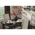 Ashley Kimonte Black Dining Room Table