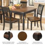 Ashley Owingsville Farmhouse Dining Chairs, Set of 2