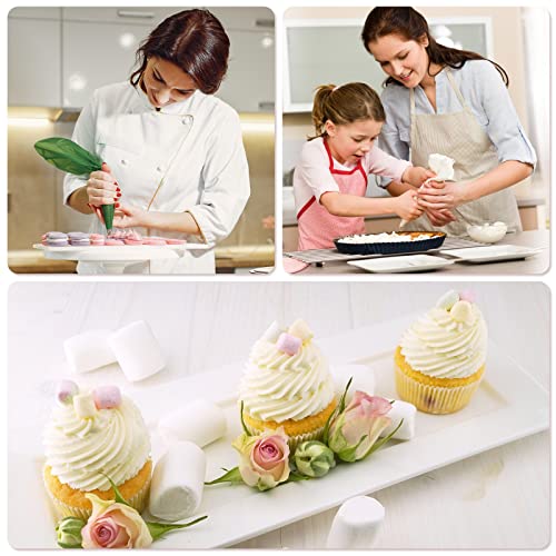 Cake Decorating Kit,488PCS-Piping Bags and Tips Set,Cake Decorating Supplies,Frosting Piping Kit,with 60 Piping Tips Cake Decorating Tools with Multi-Purpose 3-Layer Toolbox with Tray(Pink)