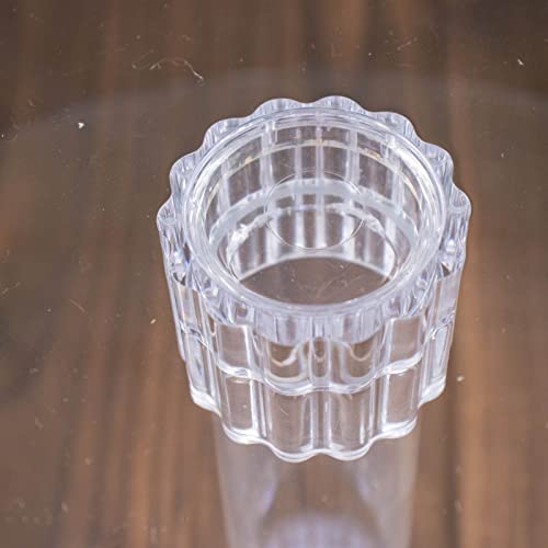 Efavormart Lovely 3 Tier Heavy Duty Acrylic Crystal Glass Clear Cake Dessert Decorating Stand for Birthday Party Wedding