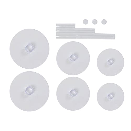 Efavormart Lovely 3 Tier Heavy Duty Acrylic Crystal Glass Clear Cake Dessert Decorating Stand for Birthday Party Wedding
