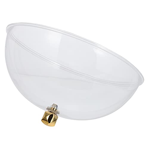 BESTonZON Cake Dome 1pc Convenient Umbrella Keeping Use Guard Cuake Pan for Kitchen Round Knob Microwave Restaurant Oven Acrylic Domes Fly Bread Snack Cakes Melting Grill Cake to Tent Basting