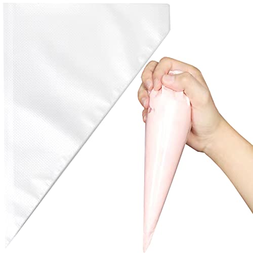 Piping Bags For 14 Inch, Pastry Bags 100pcs, With Anti Burst And Non-Slip Thicken Cake Decorating Bags, Disposable Icing Piping Pastry Bags For Cookie/Cake Decorating Supplies.