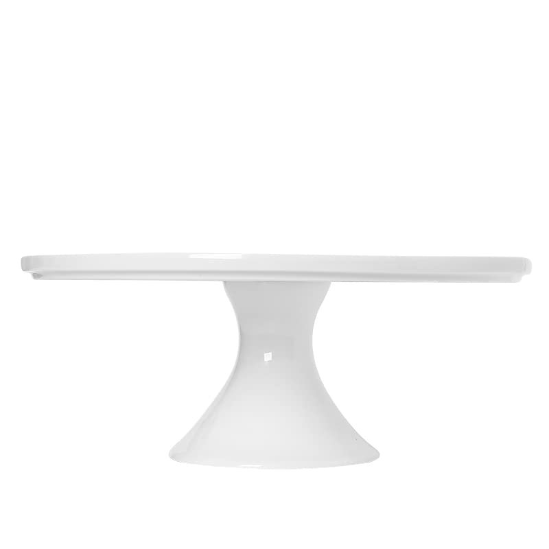 8.86-Inch Porcelain Cake Stand, Round Dessert Stand, Cake Stand for Dessert Table, White Round Ceramic Dessert Display Stands Cupcake Holder, Cupcake Stand for Wedding, Birthday Party, Baby Shower