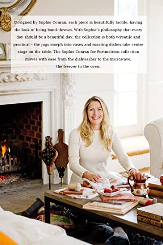 Portmeirion Sophie Conran White Mini Cake Stand | 6.5 Inch Cupcake Stand for Dessert Display at Weddings and Birthday Parties | Made from Fine Porcelain