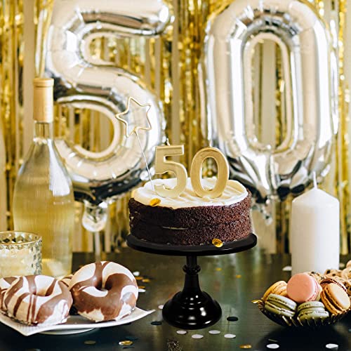 4 Pcs Black Cake Stand Set Round Metal Cake Stands Metal Cupcake Holder black Dessert Table Display Set for Wedding Birthday Party Baby Shower Anniversaries Supplies