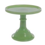Jadeite 6" Glass Cake Stand - By Mosser Glass