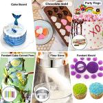 Gawren-H&E Cake Decorating Kit-599 PCS Pink Cake Decorating Supplies with Cake Carrier,Piping Bags and Tips Set,3 Springform Pans,Turntable,Cake Baking Supplies Tools Kit