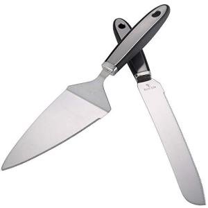 RED-HIT Cake Knife Cutter and Spatula For Cakes Pie & Pastry And Baked Goods Wedding Cake Cutting Server Cake Knife and Server Spatula (Cake Server Set)