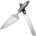 RED-HIT Cake Knife Cutter and Spatula For Cakes Pie & Pastry And Baked Goods Wedding Cake Cutting Server Cake Knife and Server Spatula (Cake Server Set)