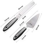 RED-HIT Cake Knife Cutter and Spatula For Cakes Pie & Pastry And Baked Goods Wedding Cake Cutting Server Cake Knife and Server Spatula (Cake Server Set)