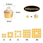 Vdomus 5-Tier Acrylic Cup cake Stand Display Tower with LED String Lights, Dessert Tree Tower Display Tiered Cupcake Stand Holder Platter for Birthday Wedding Party Celebration, Warm