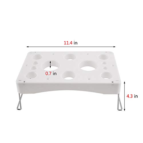 LEILIN Piping bag shelf Cake Decorating Icing Bag Stand 12-Cavity Cream bag holder