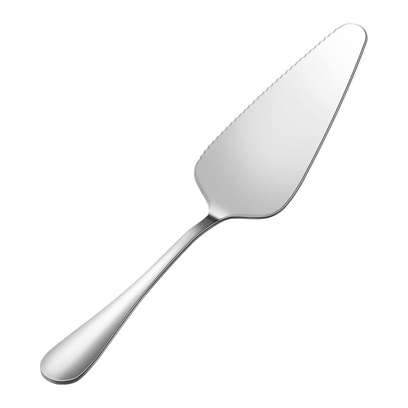 Alitopo Pie Servers, Stainless Steel Dessert Pastry Pie Cake Servers for Celebration Party Wedding Home or More, Silver (8.9inch)