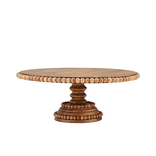Mud Pie Beaded Cake Stand