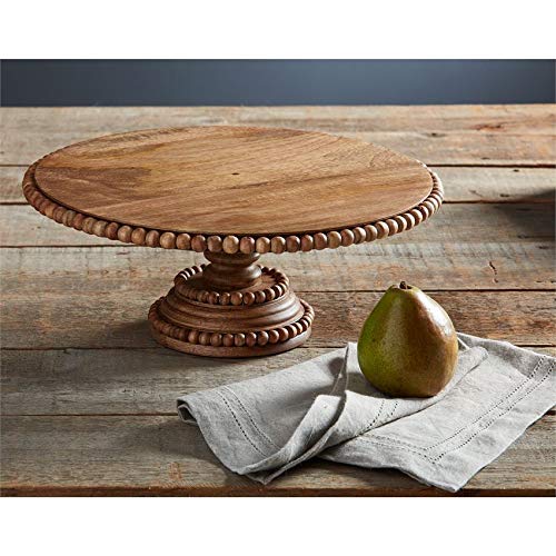 Mud Pie Beaded Cake Stand