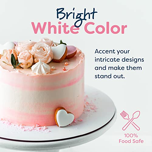 White Cake Boards Round | 25 Pack – 6 Inch | Cardboard Cake Rounds Circles | Disposable Cake Platter Board Base Tray | Cake Decorating Supplies | Cake Plate Accessories