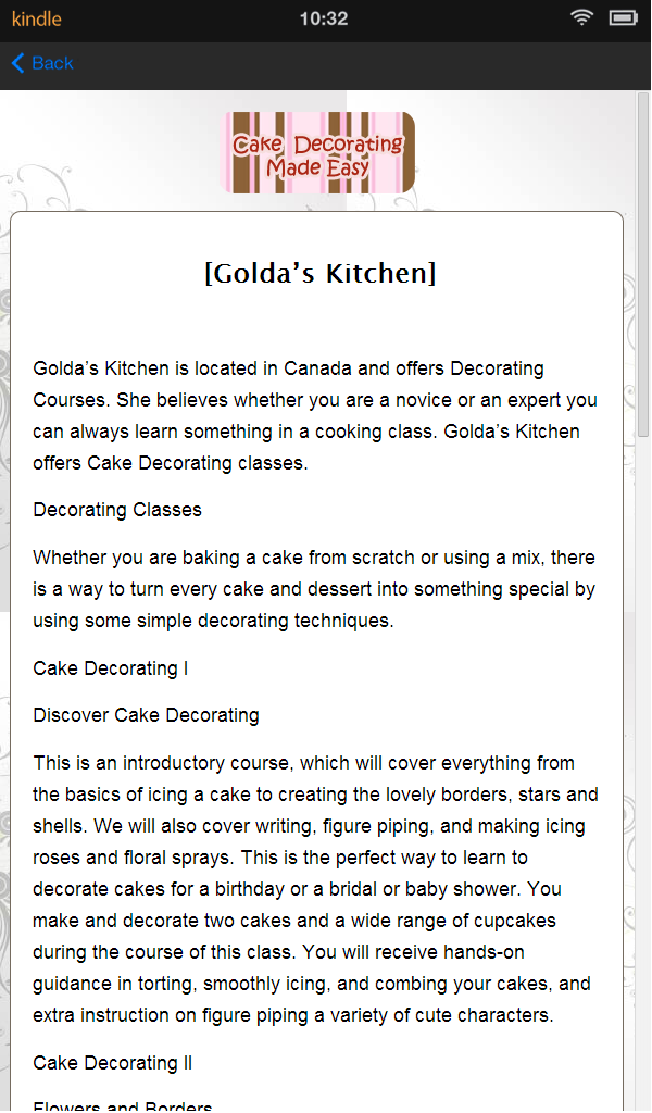 Cake Decorating Made Easy - FREE