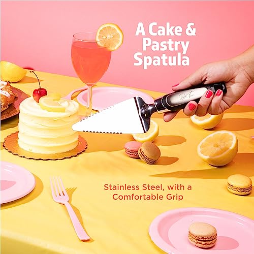 BellTom Pie Server. A Cake and Pastry Spatula - Strong Food-Grade Stainless Steel Cake Slicer and Pie Cutter. Our Pie Servers look great too. BellTom metal pie knife for serving a perfect slice.