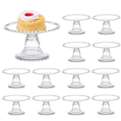 12pc Cupcake Serving Plate Stand Display (Clear)