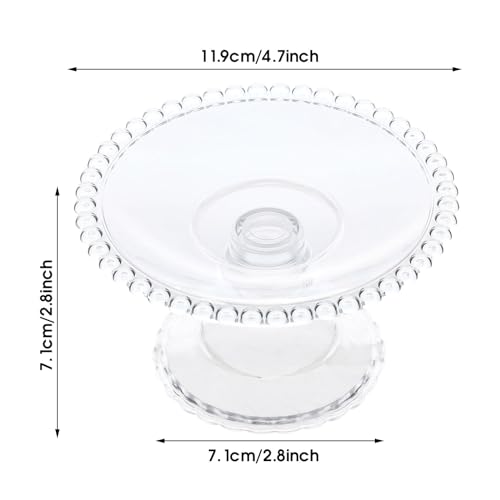 12pc Cupcake Serving Plate Stand Display (Clear)