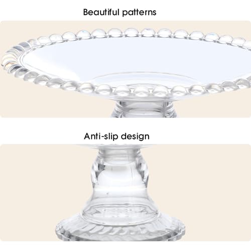 12pc Cupcake Serving Plate Stand Display (Clear)