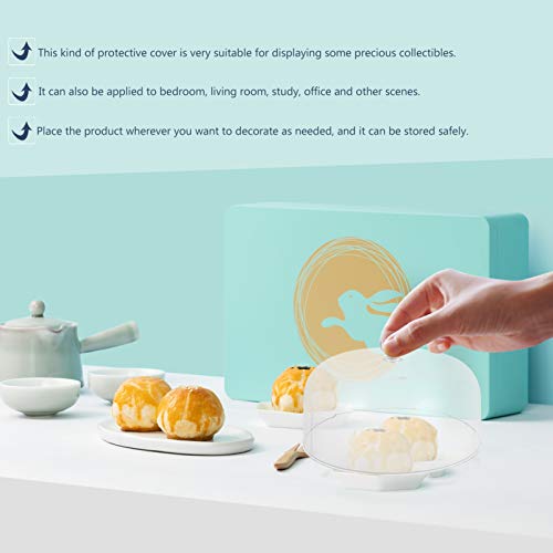 Cake Display Cake Dome- Proof Transparent Dessert Dome Plastic Food for Serving Platter Cake Plate Kitchen Dining food glass dome Rooms cake dome