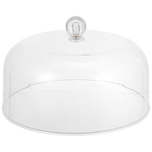 Cake Display Cake Dome- Proof Transparent Dessert Dome Plastic Food for Serving Platter Cake Plate Kitchen Dining food glass dome Rooms cake dome