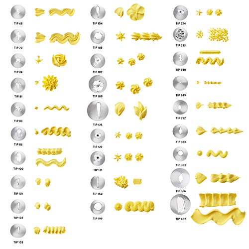 Wilton, 55-Piece Cake Supply Master Decorating Tip Set