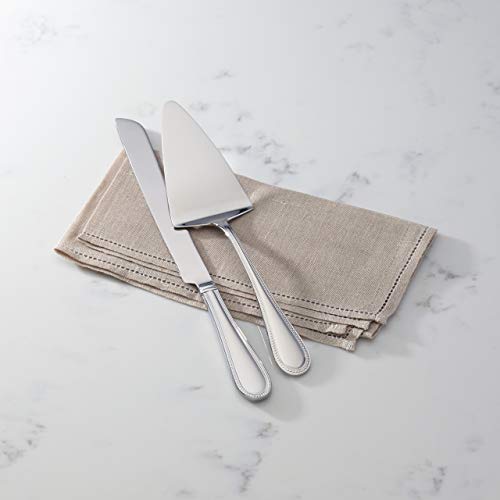 Reed & Barton Lyndon 2pc Dessert Set, 0.8 LB, Metallic