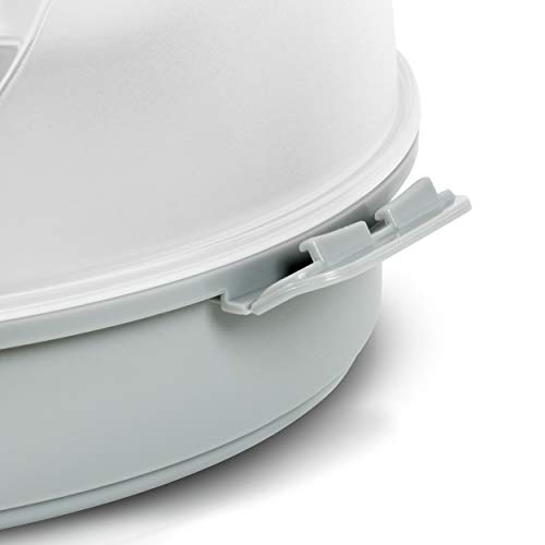 Simpli-Magic 79322 2-Tier Cake Carrier Holder, Clear