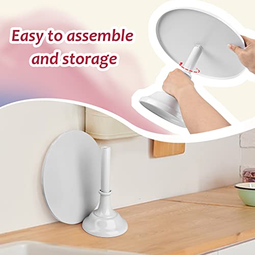 3Pcs Cake Stand Set, White Round Cupcake Stand Dessert Display Plate Serving Tray for Baby Shower Wedding Birthday Party Celebration Home Decoration