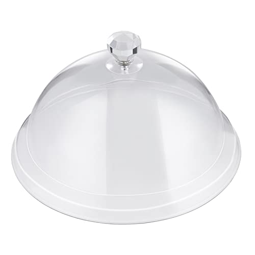 BESTONZON Food Cover Dome Food Screen Protector Fly Cake Cover for Home Restaurant Use (8.5x 5.9 Inch)